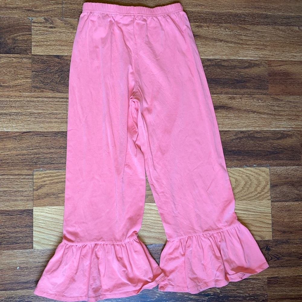 Matilda Jane Girl salmon color Ruffle Bottom